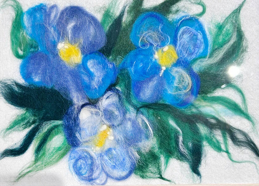 Painting with Wool: A Bouquet of Flowers, 30,08,2026