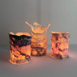 Read more about the article Workshop “Wet Felting – Candle Holder” | Lina Savchenko. 29.09.2026